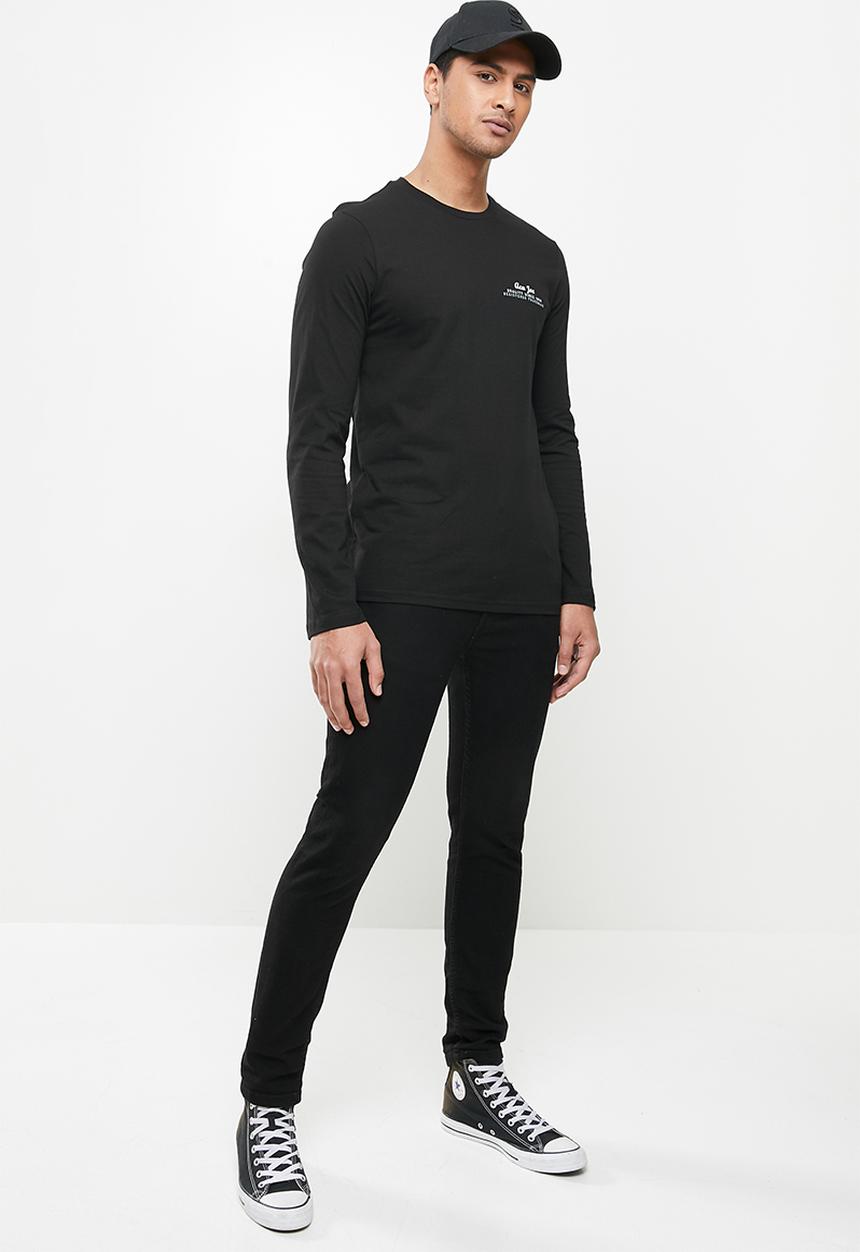Aca Joe - Aca joe long sleeve T-shirt - black