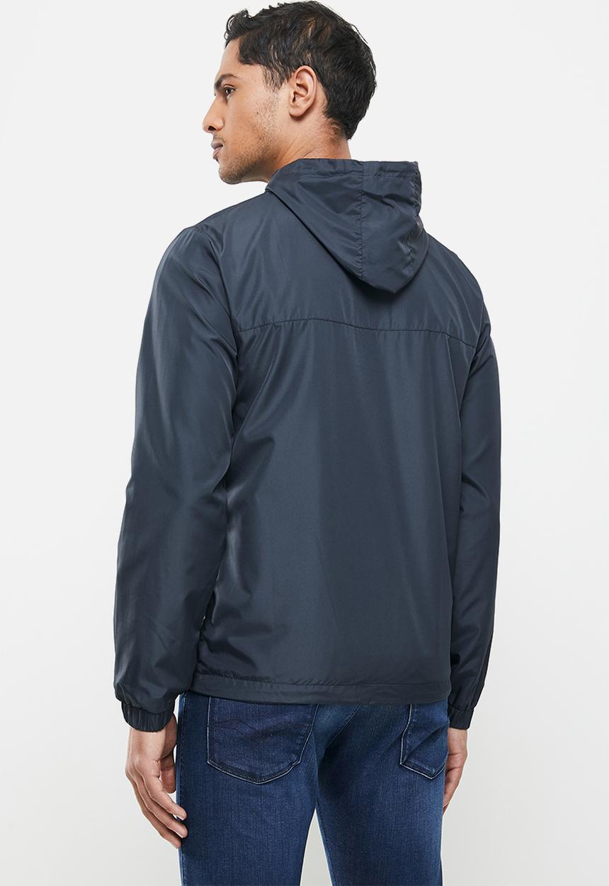 Aca Joe - Aca joe zip thru windbreaker - navy