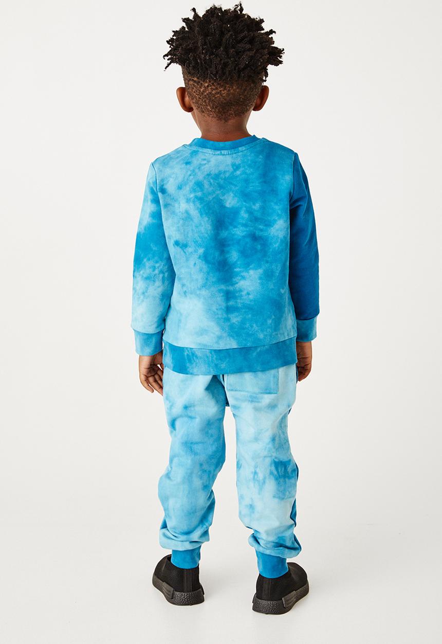 Flyersunion - Ub fleece spectra-dye crew neck - teal