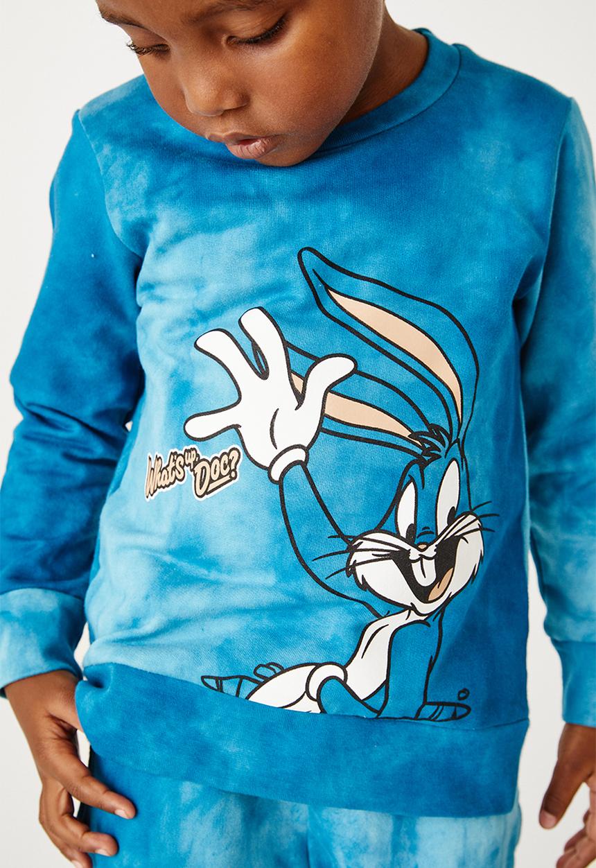 Flyersunion - Ub fleece spectra-dye crew neck - teal