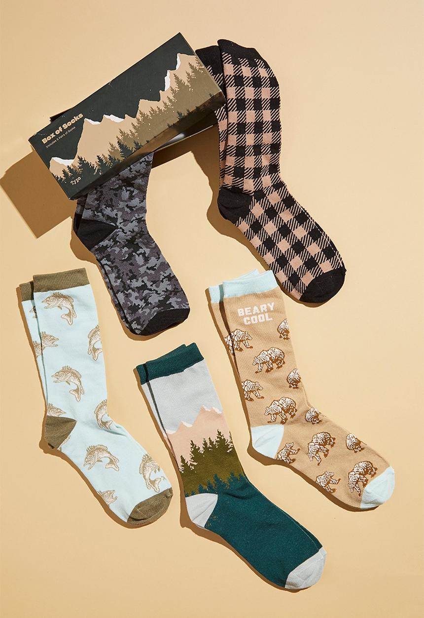 Typo - Box of socks - multi