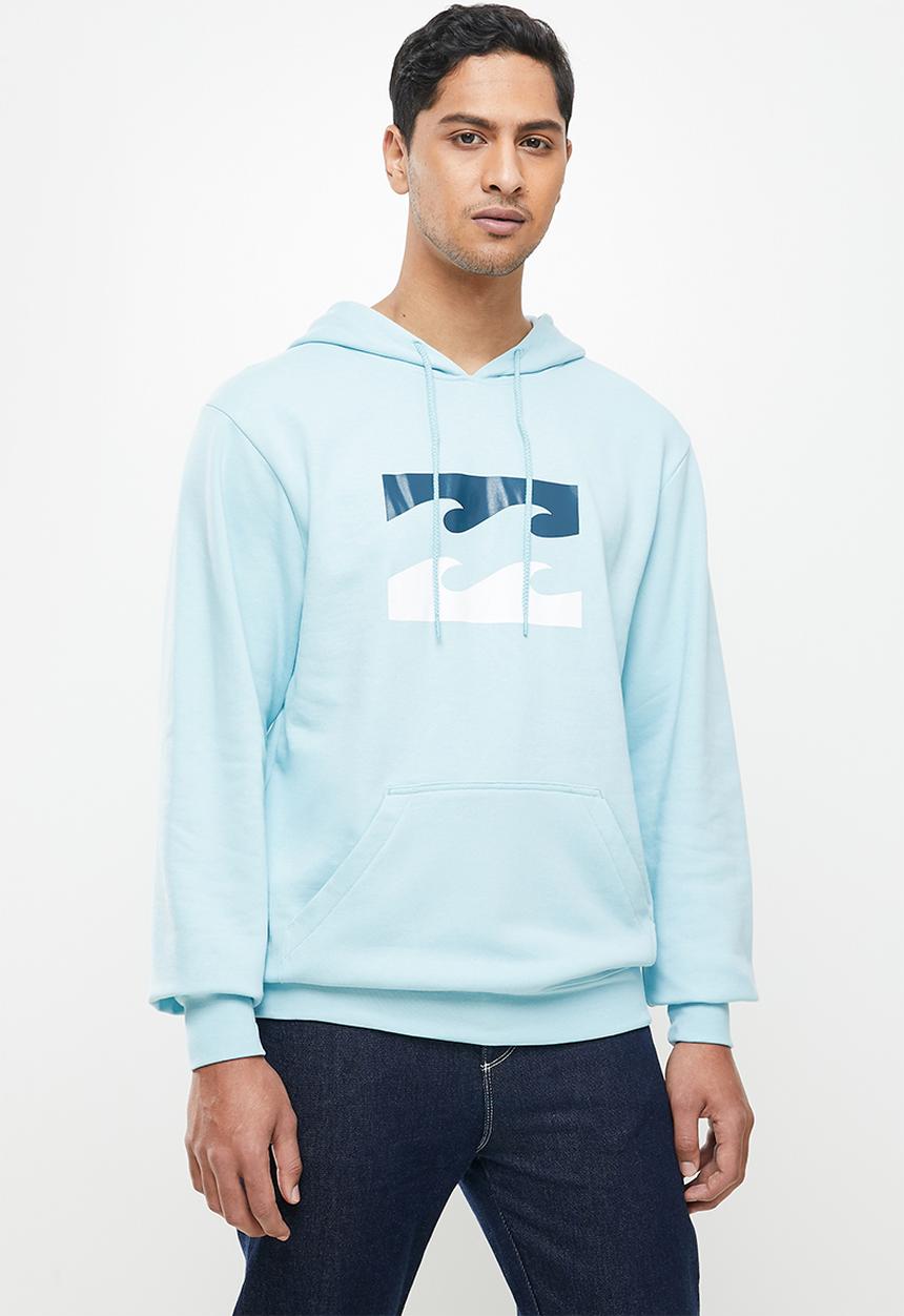 Billabong  - Team wave pop hoodie - light blue