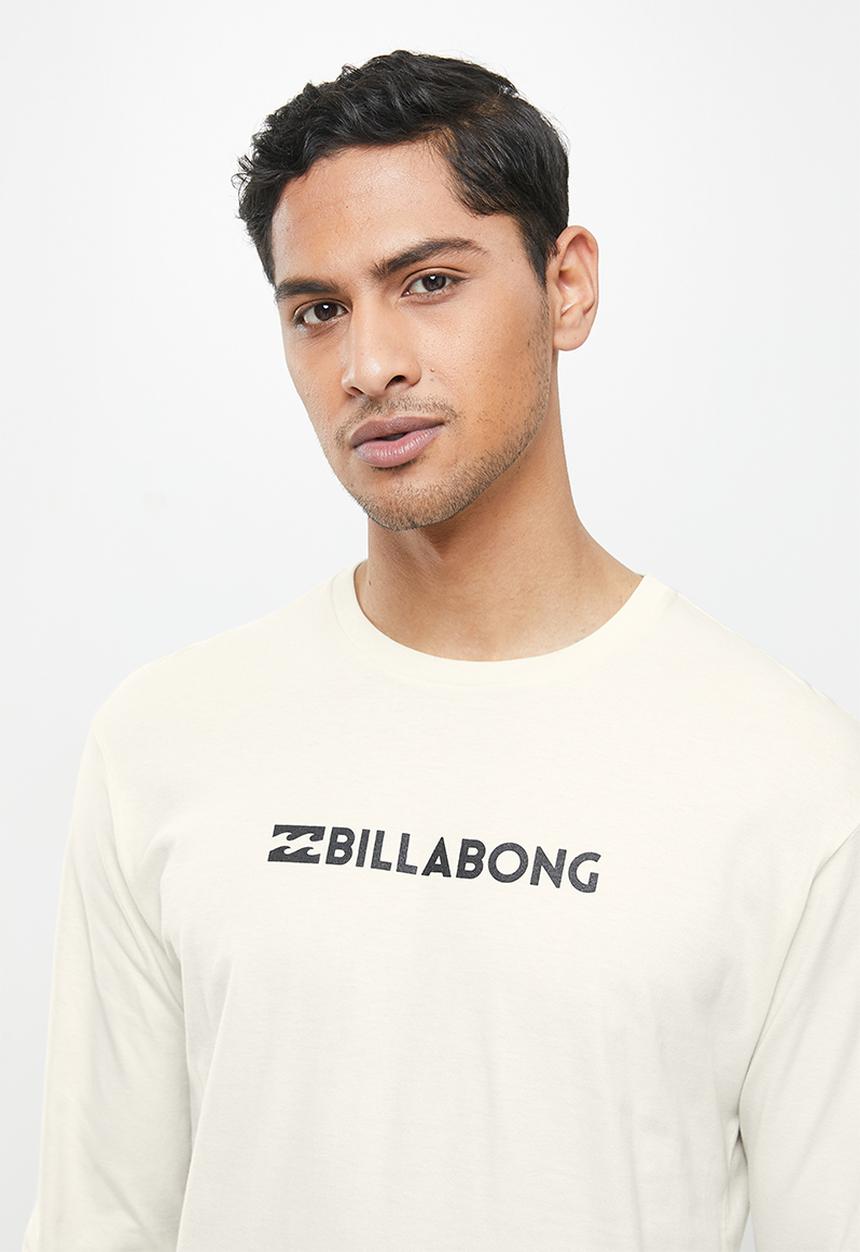Billabong  - The point long sleeve tee - off white