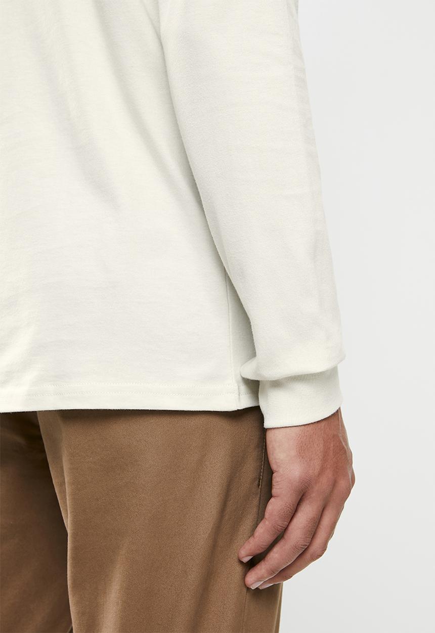 Billabong  - The point long sleeve tee - off white