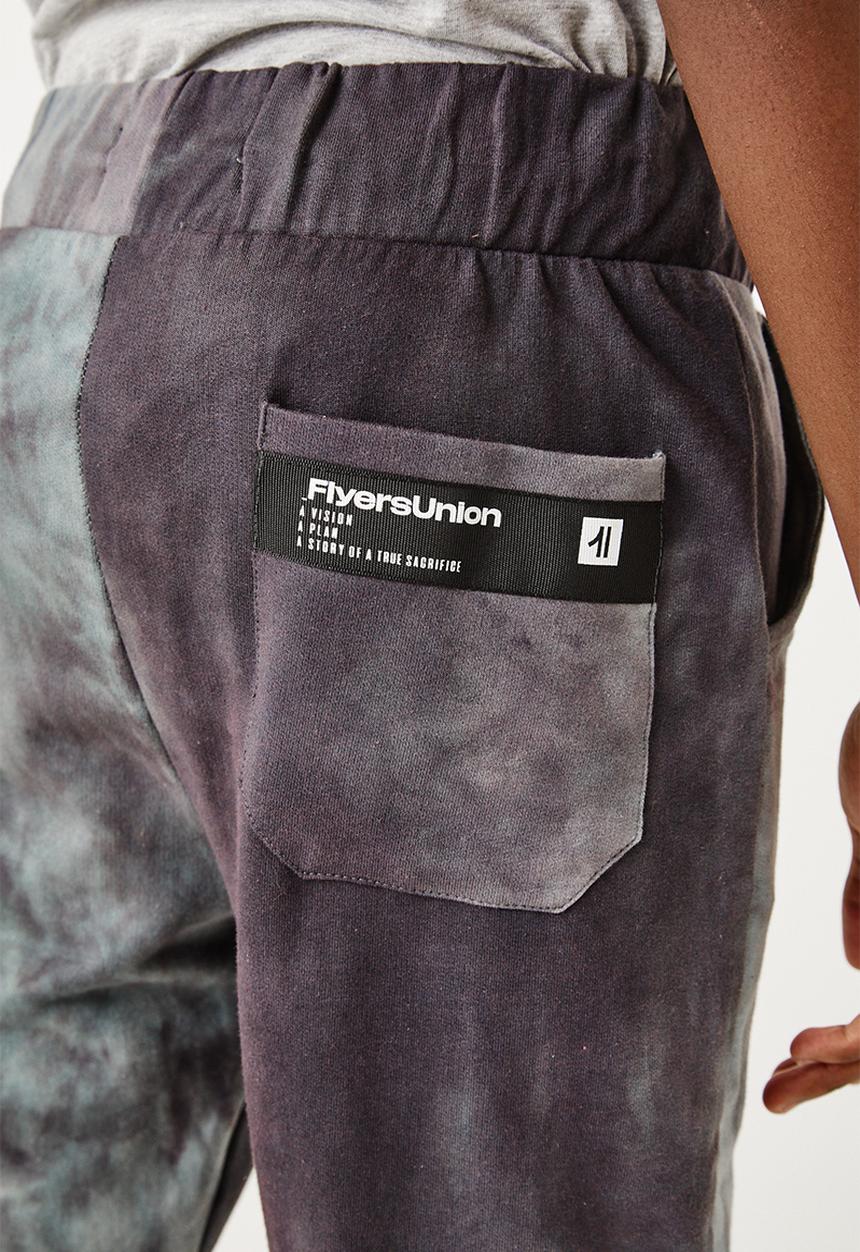 Flyersunion - Ub fleece spectra-dye jogger - charcoal