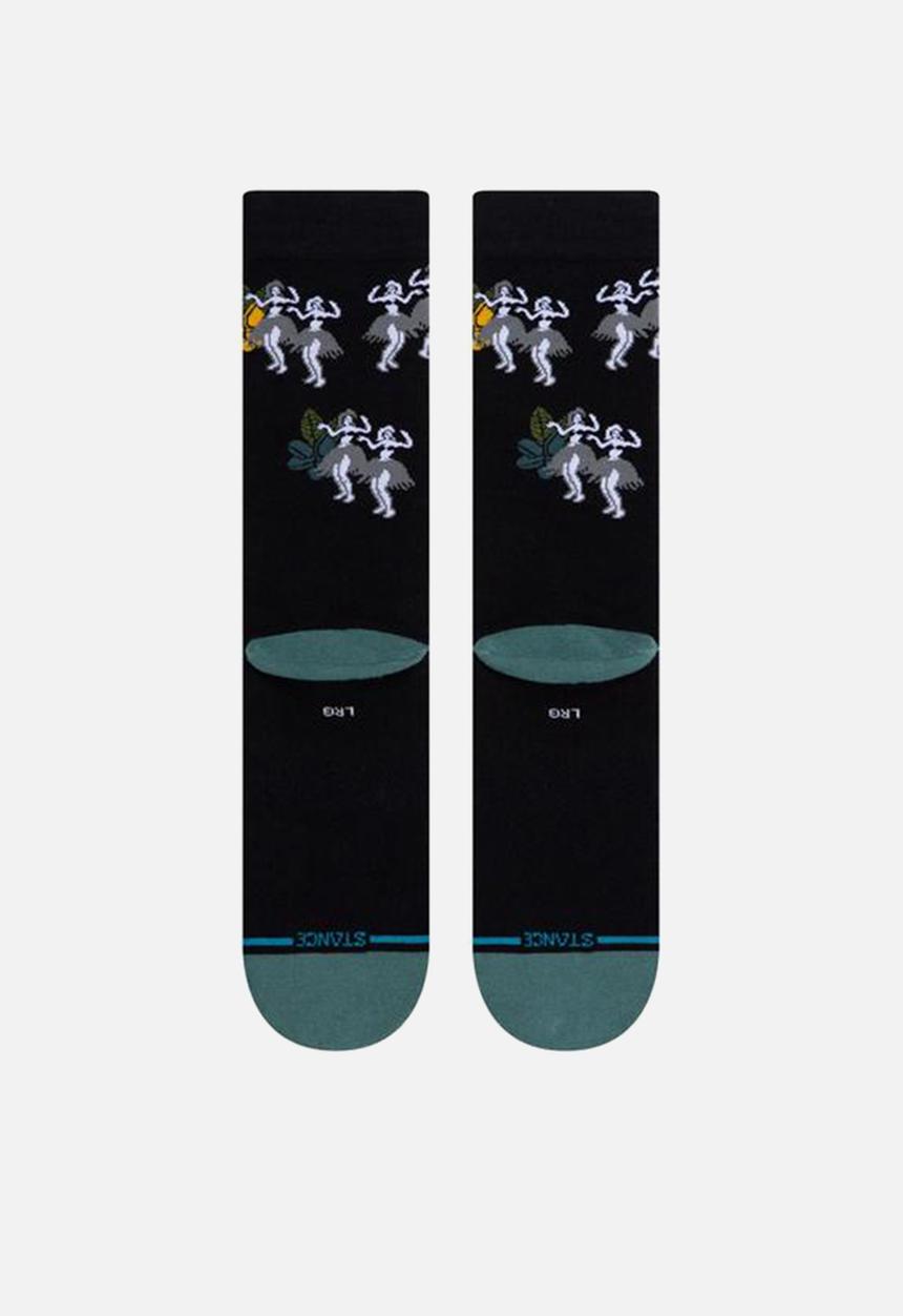 Stance Socks - Island dancer socks - black