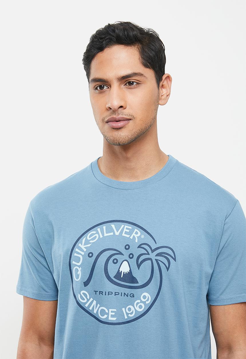 Quiksilver - Square me up mod short sleeve tee - blue