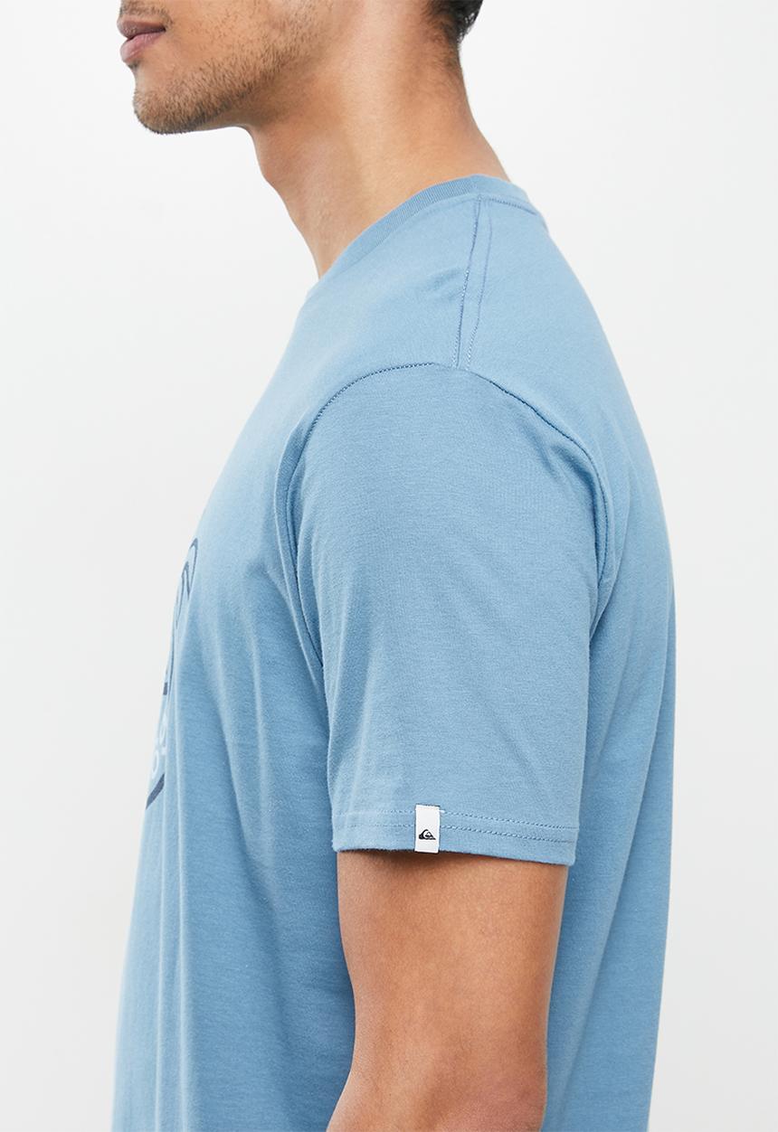 Quiksilver - Square me up mod short sleeve tee - blue