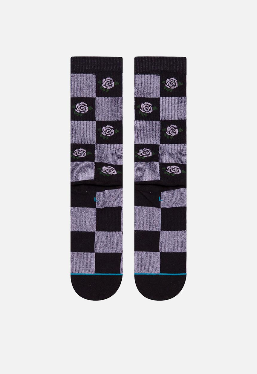 Stance Socks - Rose budz socks - black