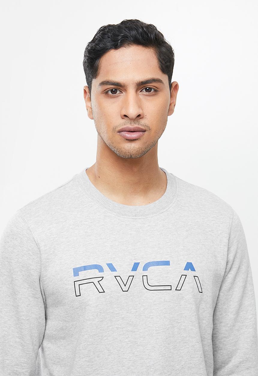 RVCA - Split pin crew - grey