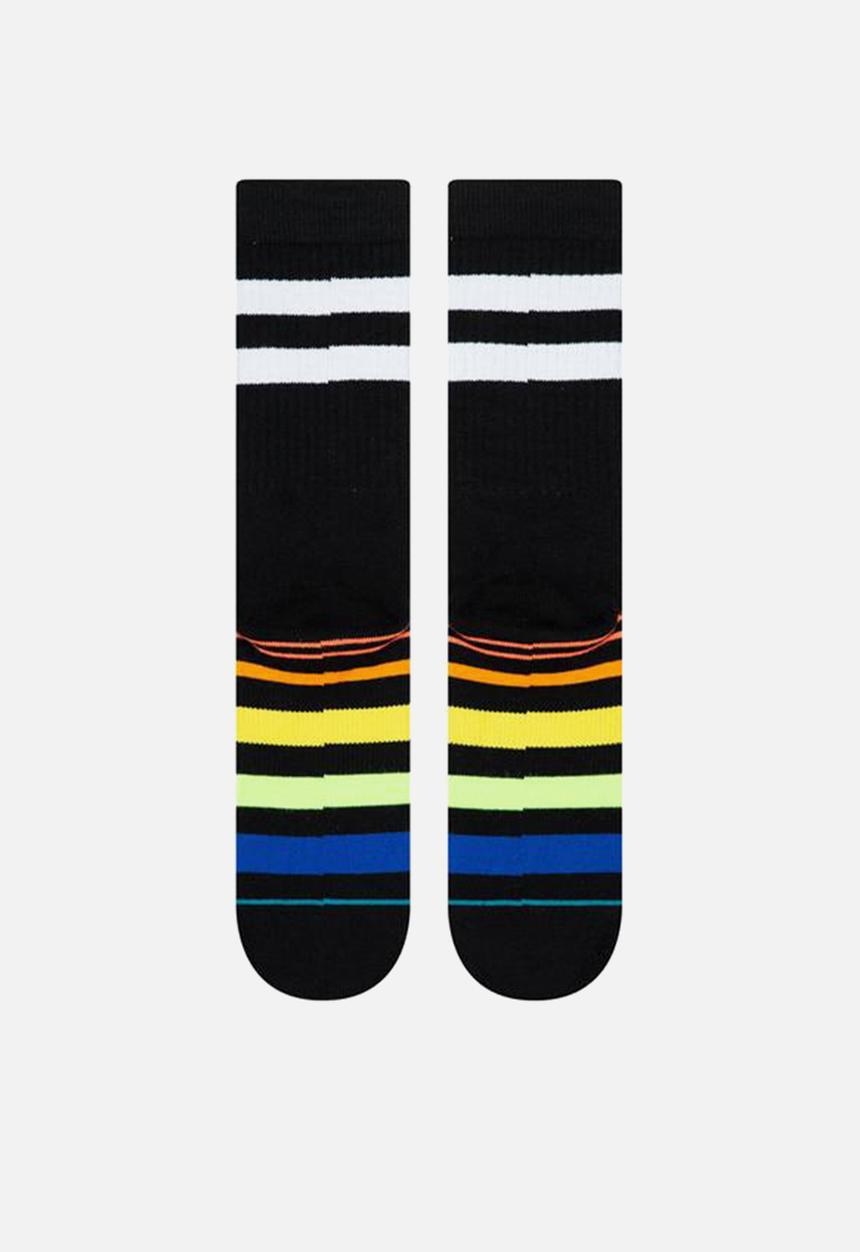 Stance Socks - Moon man socks - black