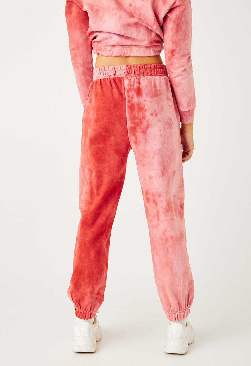 Flyersunion - Ub fleece spectra-dye jogger - blush