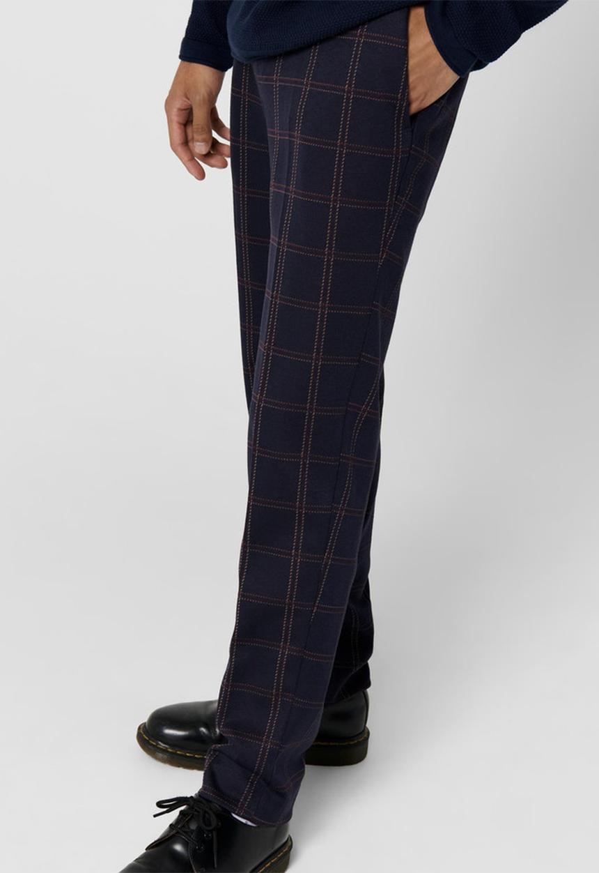 Only & Sons - Onselias check pants - dress blues