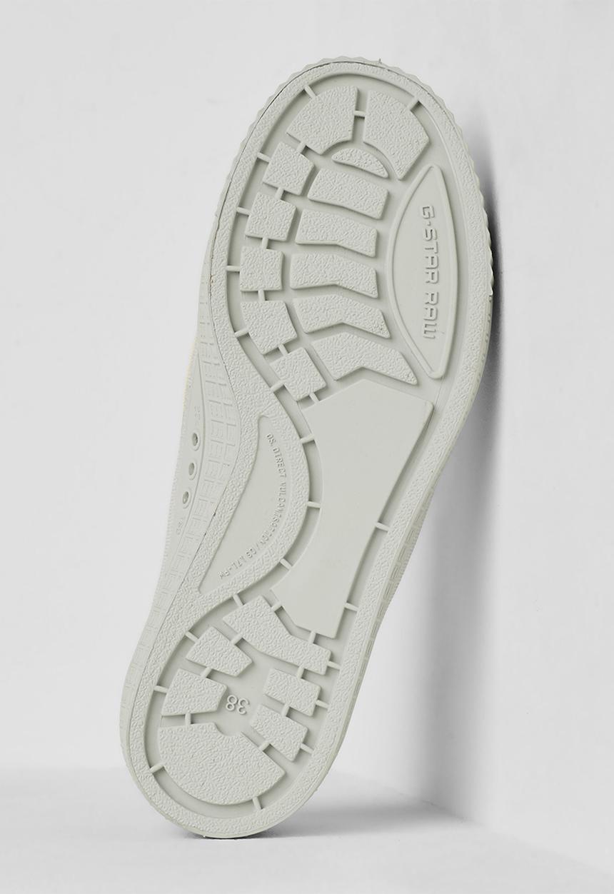 G-STAR - Rovulc silver coat low wmn - white