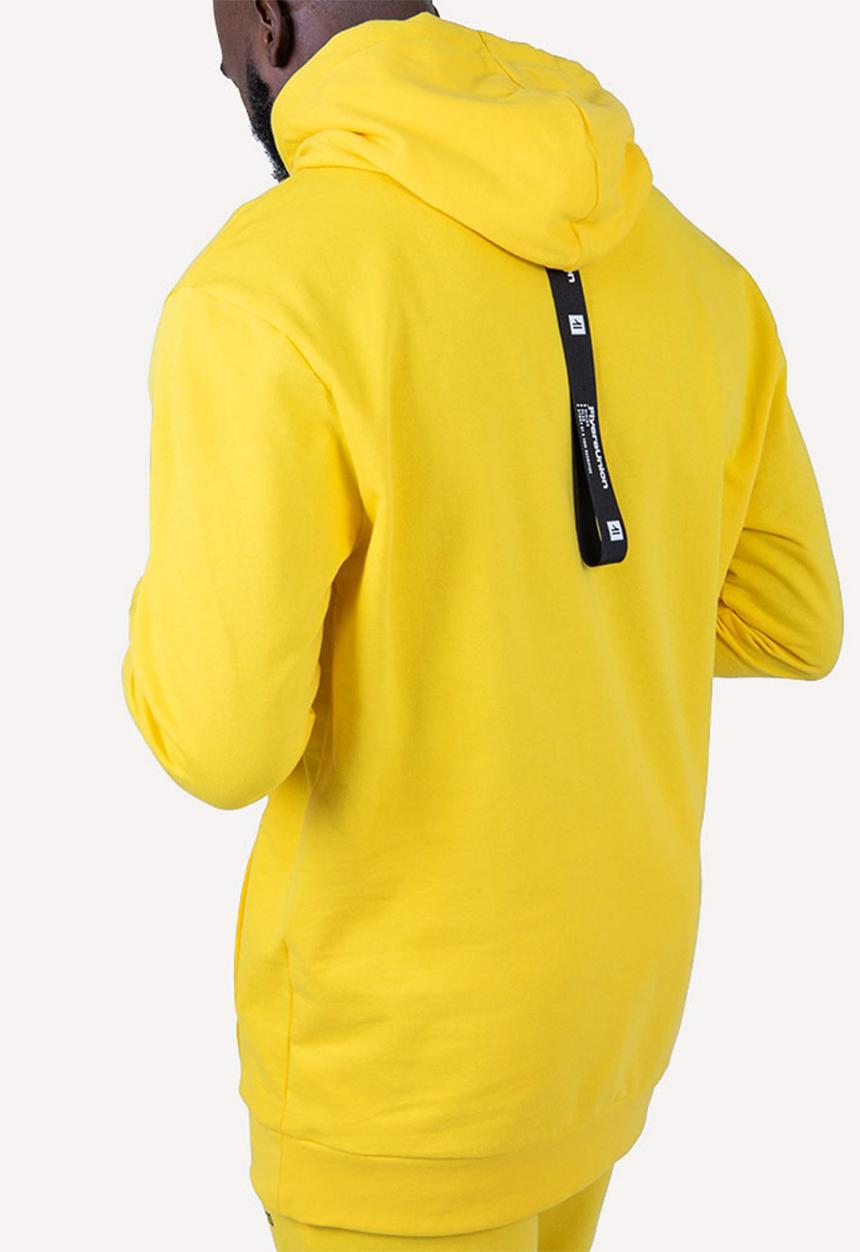 Flyersunion - Brushed fleece hoodie - yellow