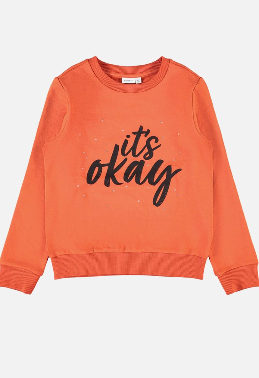 Name It - Sumala sweater - orange