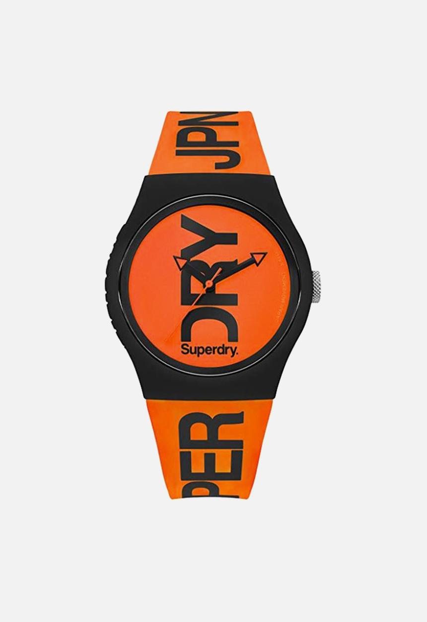 Superdry. - Urban brand fluoro  - orange black