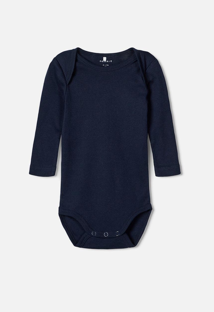 Name It - 3 Pack bodysuits - navy & white 