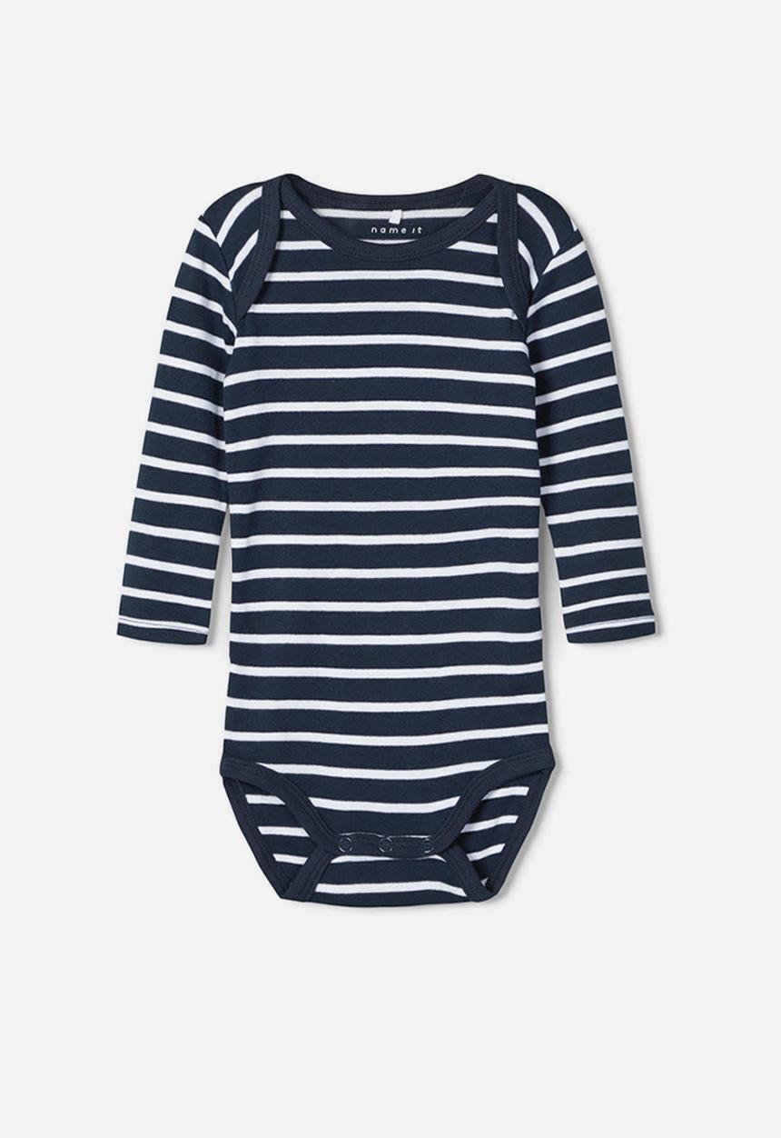 Name It - 3 Pack bodysuits - navy & white 