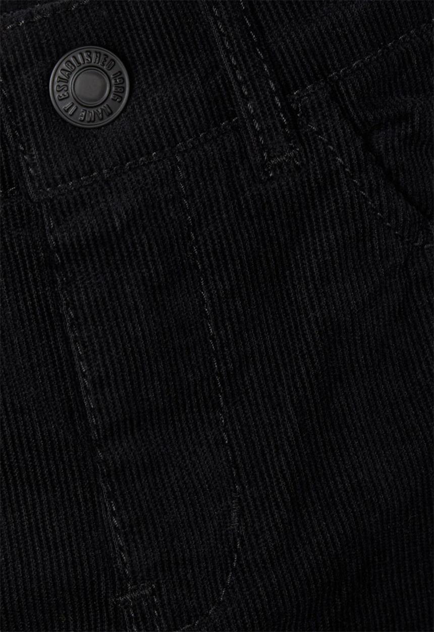 Name It - Polly corduroy bootleg pants - black