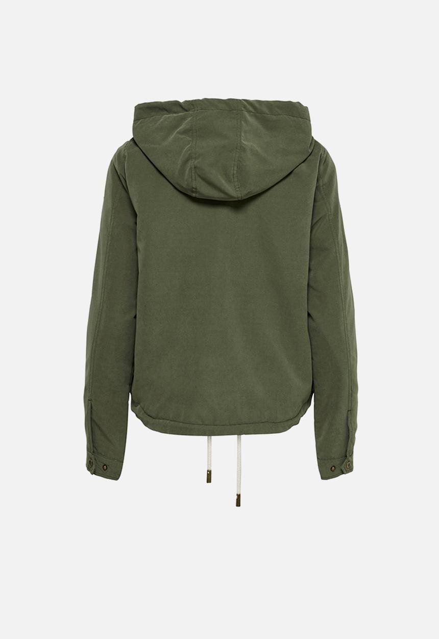 ONLY - Skylar hood spring jacket - khaki