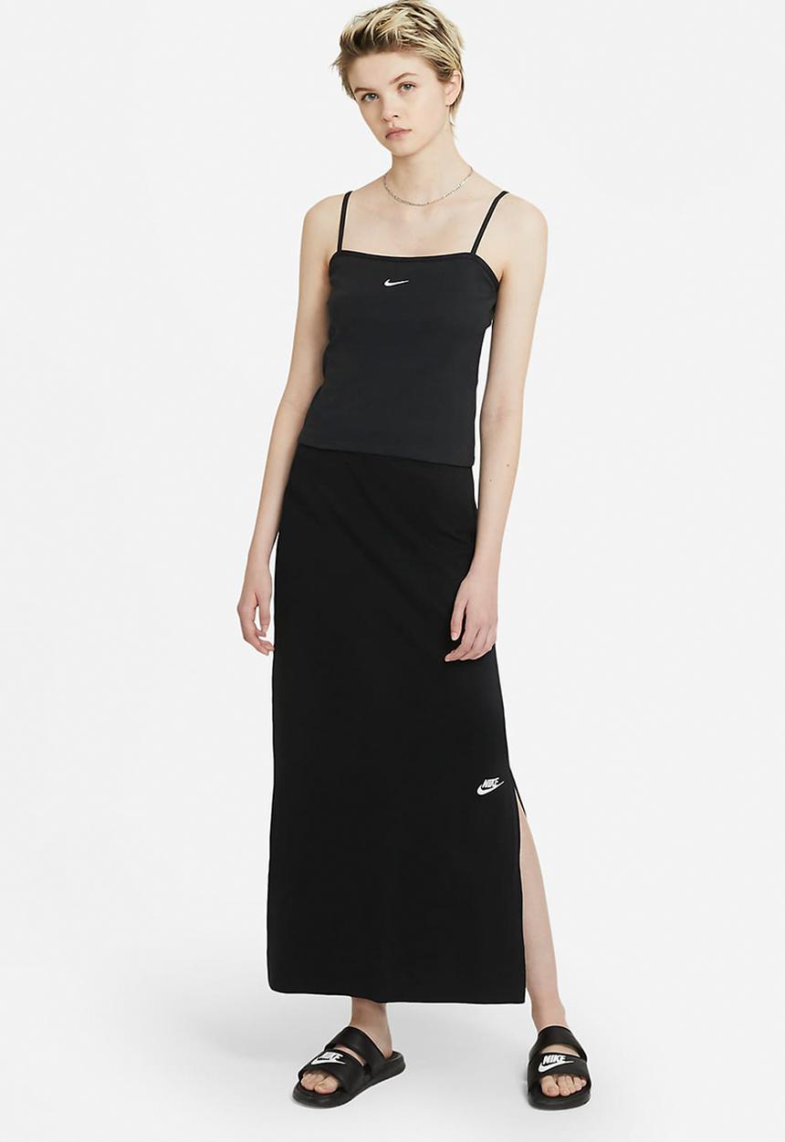 Nike - Nsw essntl tops tank cami - black & white