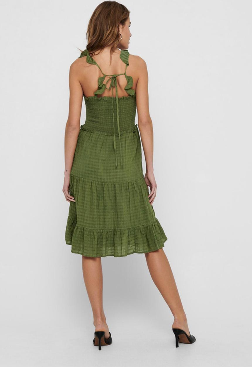 ONLY - Pellea life strap dress - capulet olive