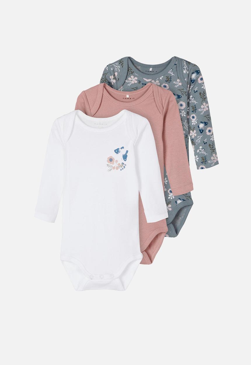 Name It - 3 Pack bodysuits - multi