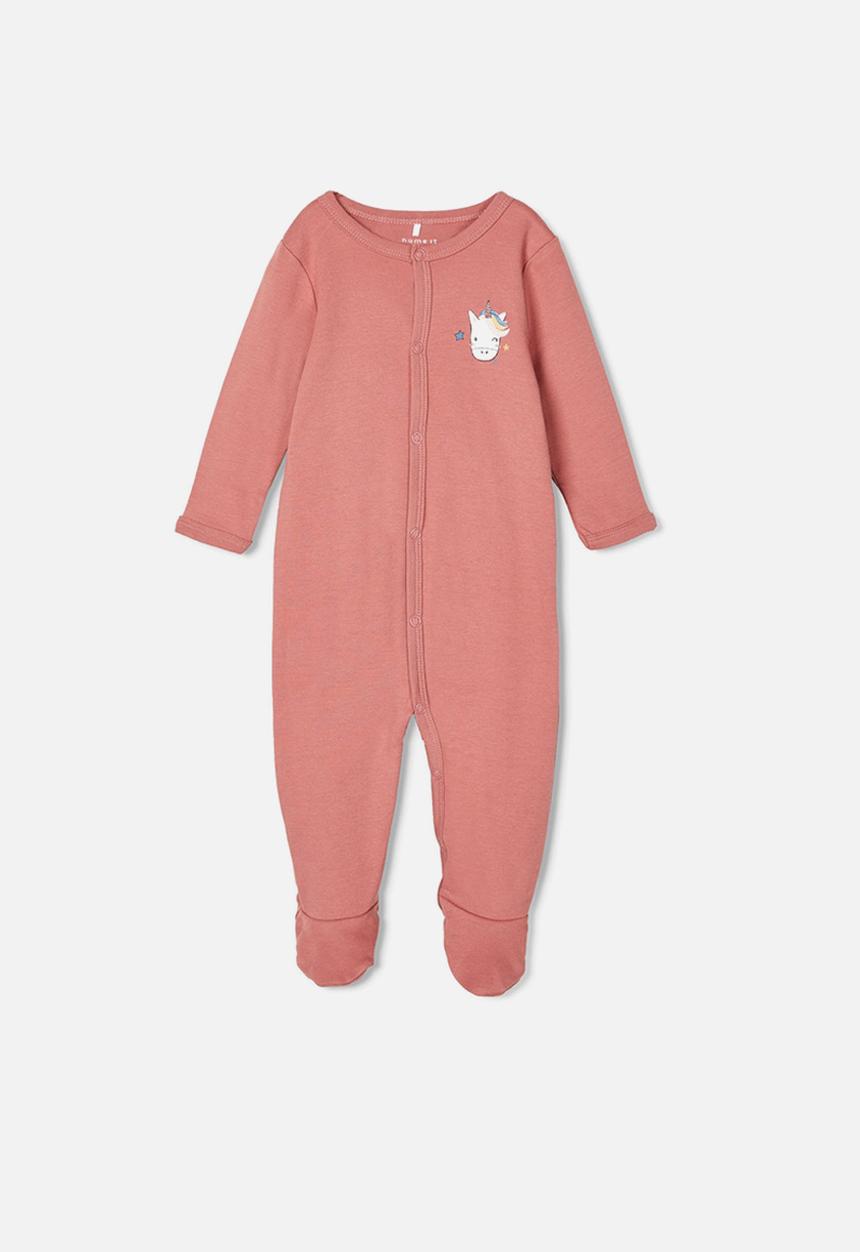 Name It - 2 Pack nightsuits - rose & white 