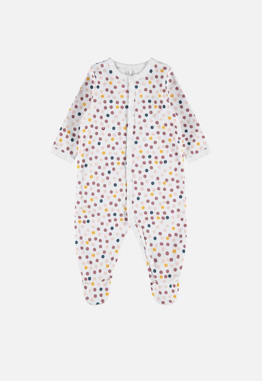 Name It - 2 Pack nightsuits - rose & white 