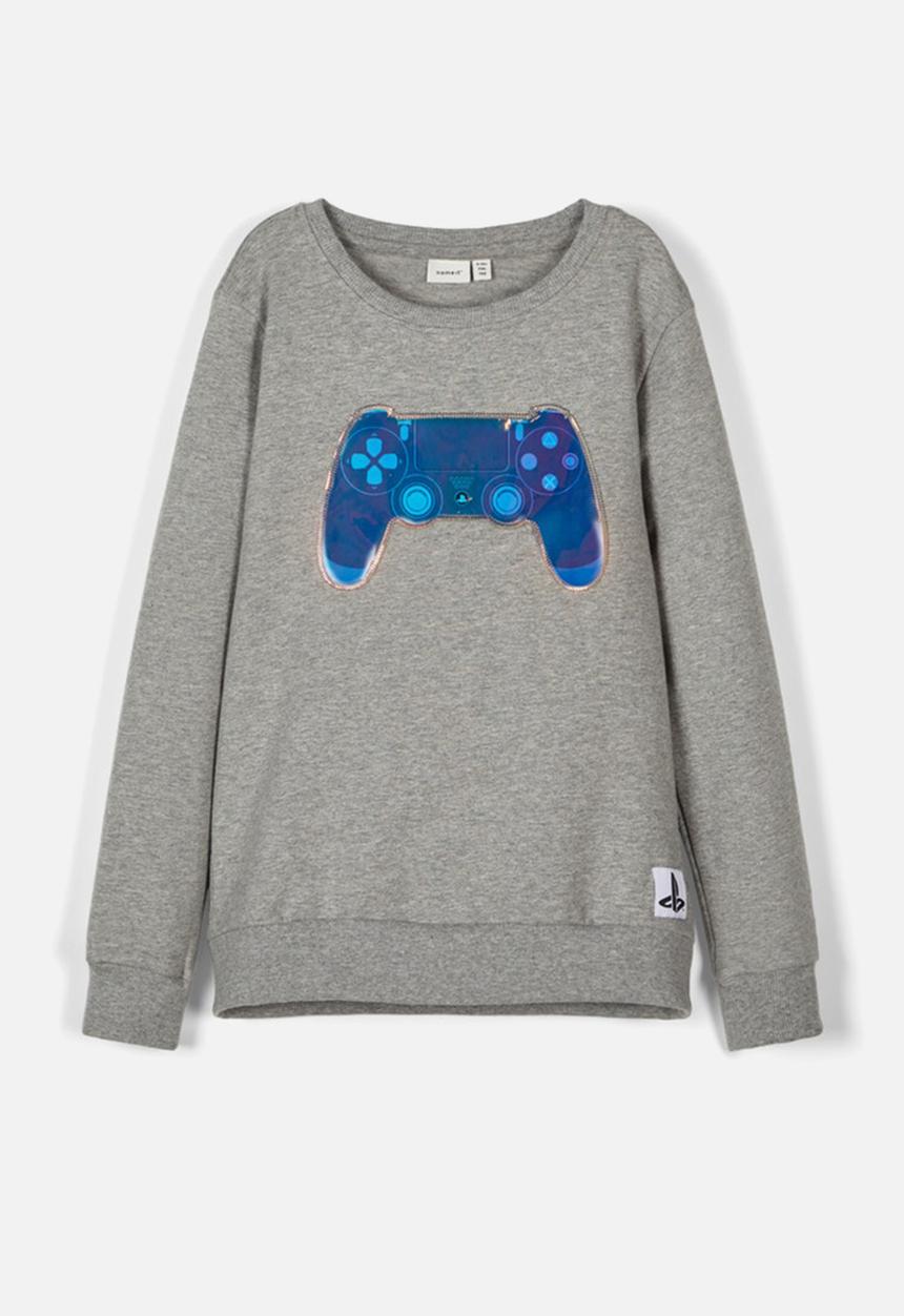 Name It - Playstation ralf sweater - grey