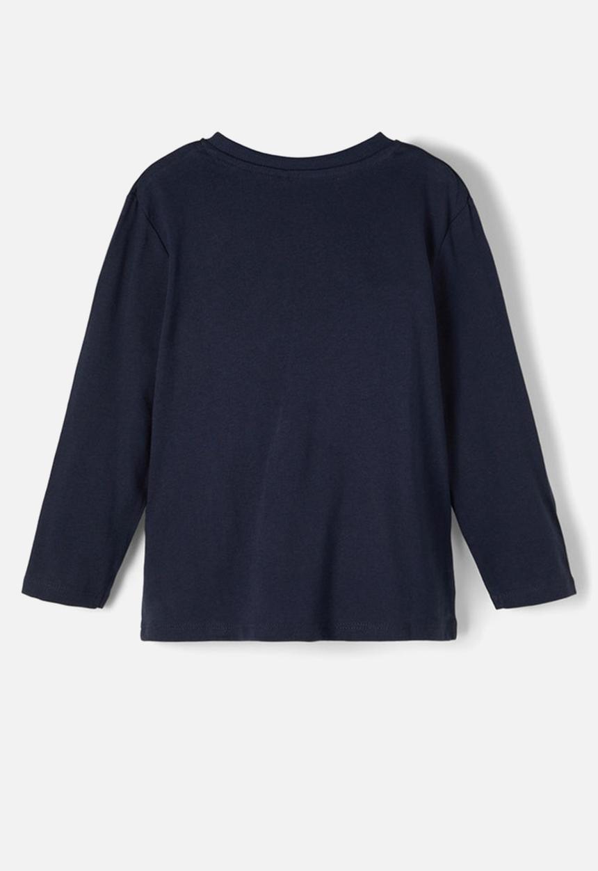 Name It - Mvagno long sleeve loose fit top - navy