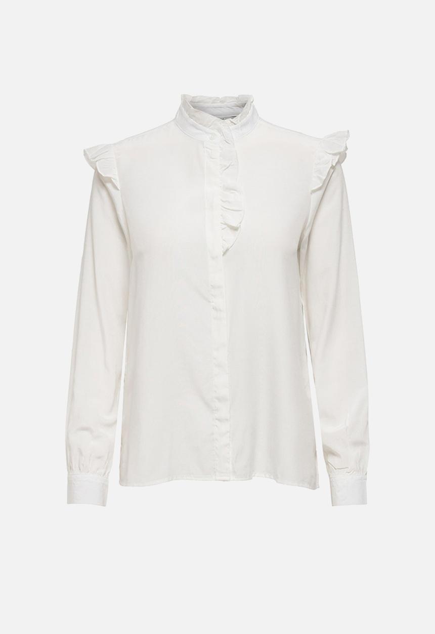 ONLY - Lelva long sleeve shirt - cloud dancer