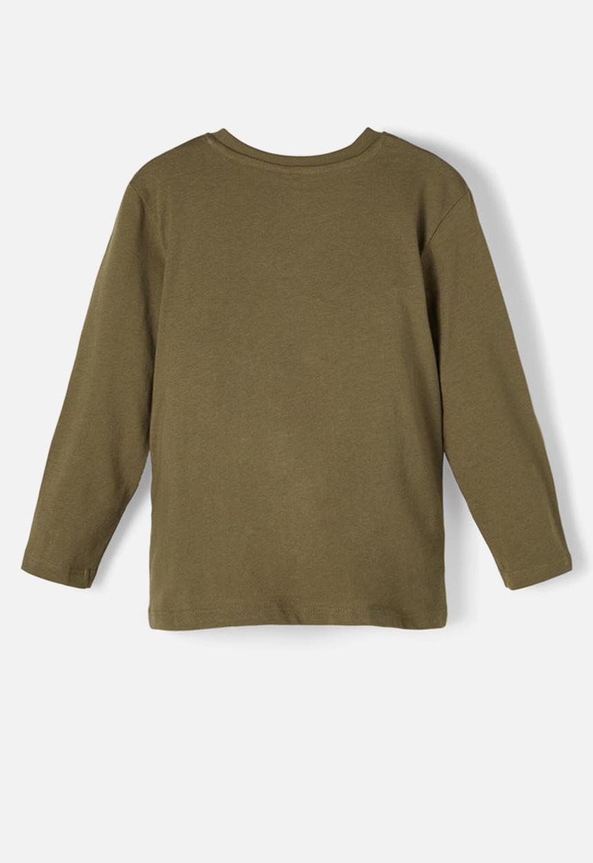 Name It - Mvagno long sleeve loose fit top - green