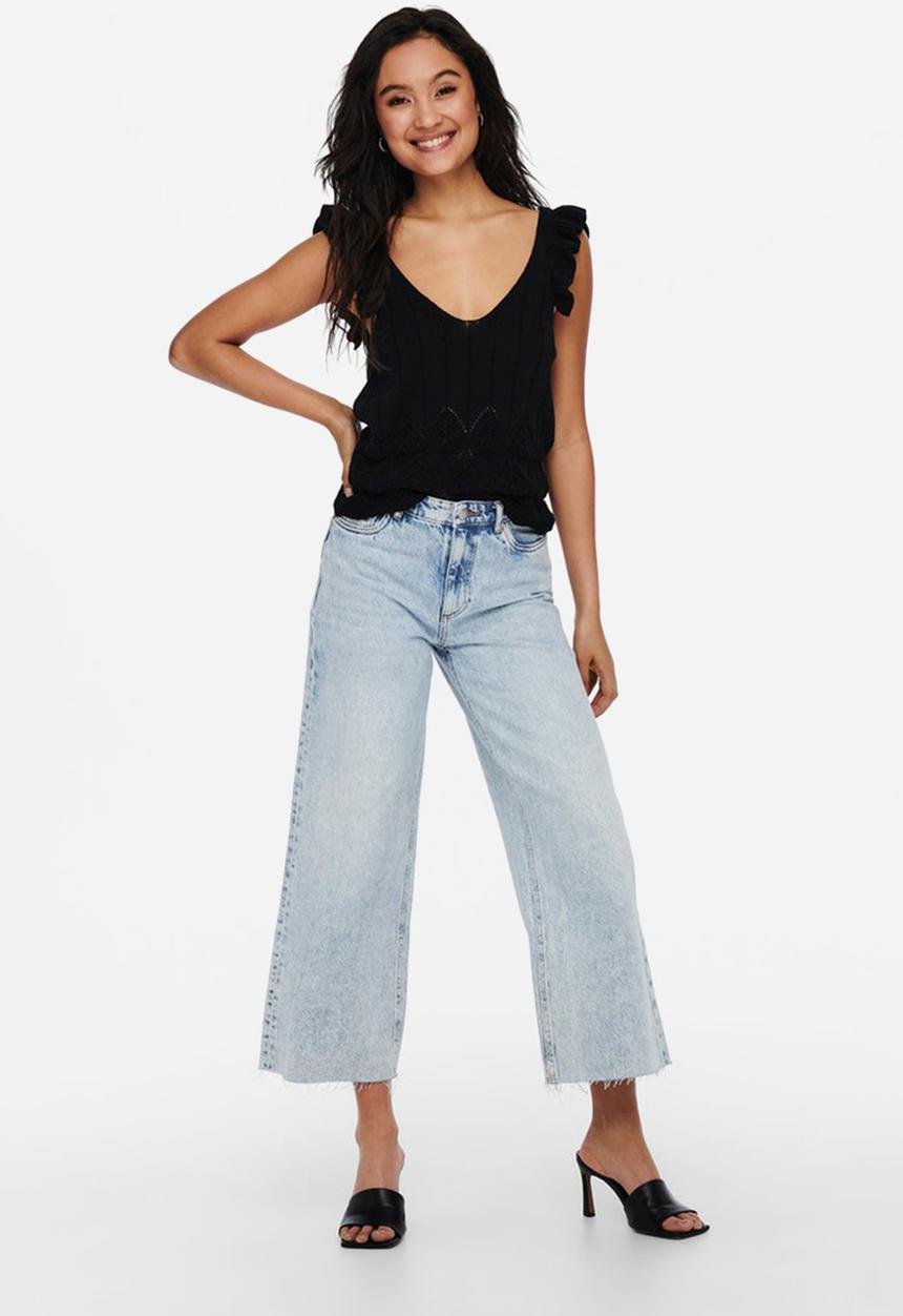 ONLY - Astrid life sleeveless top - black