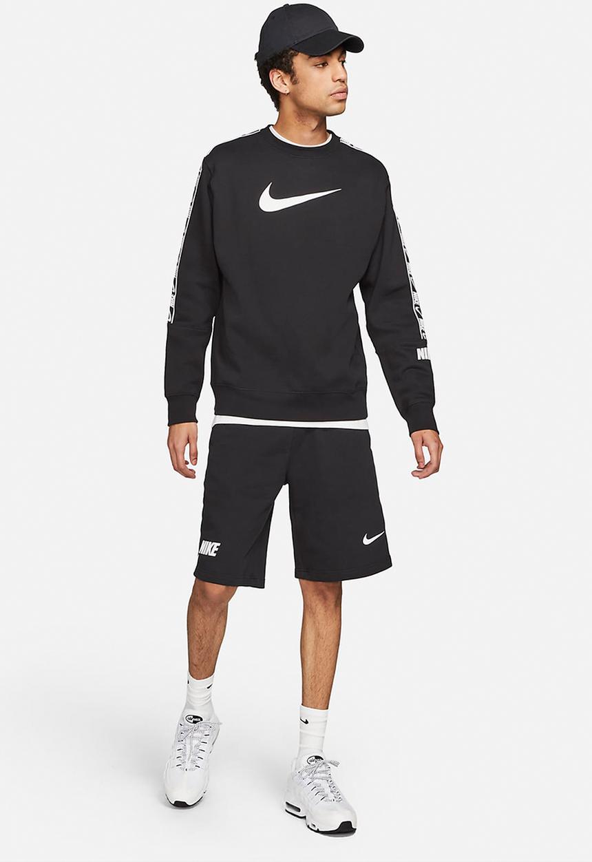 Nike - Nsw repeat flc crew - black