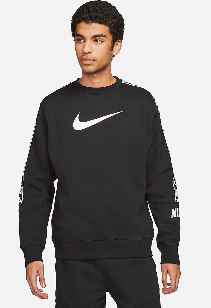 Nike - Nsw repeat flc crew - black