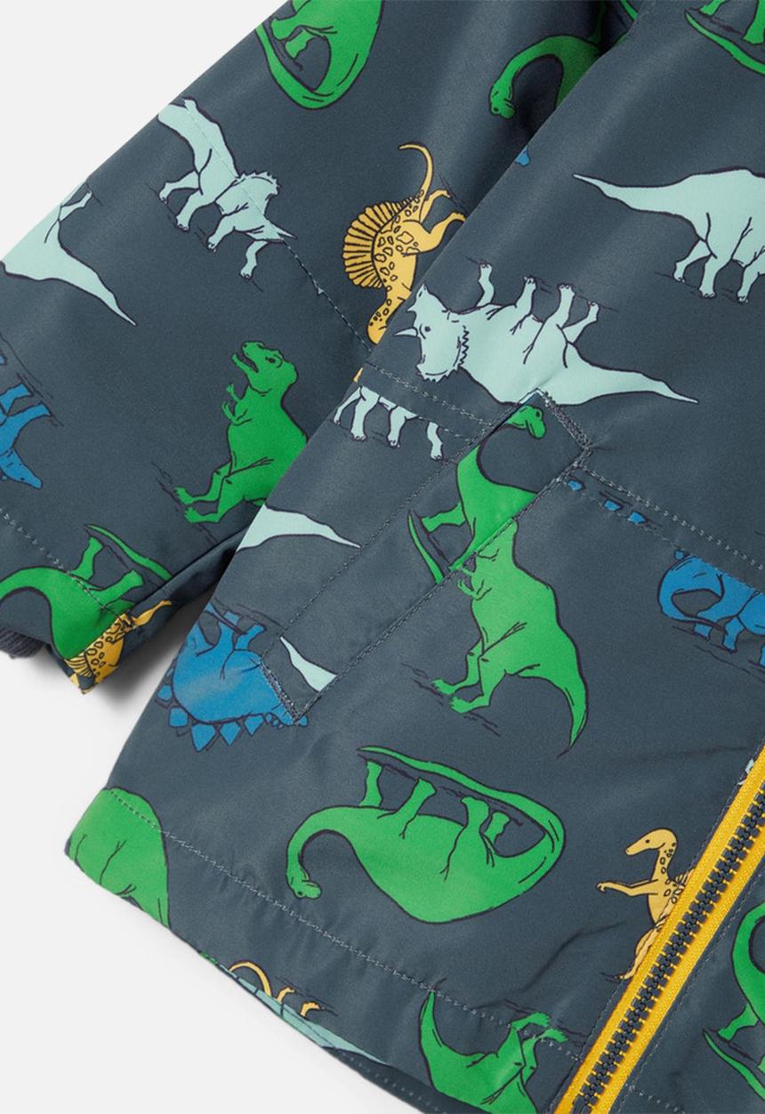 Name It - Max dino print jacket - navy