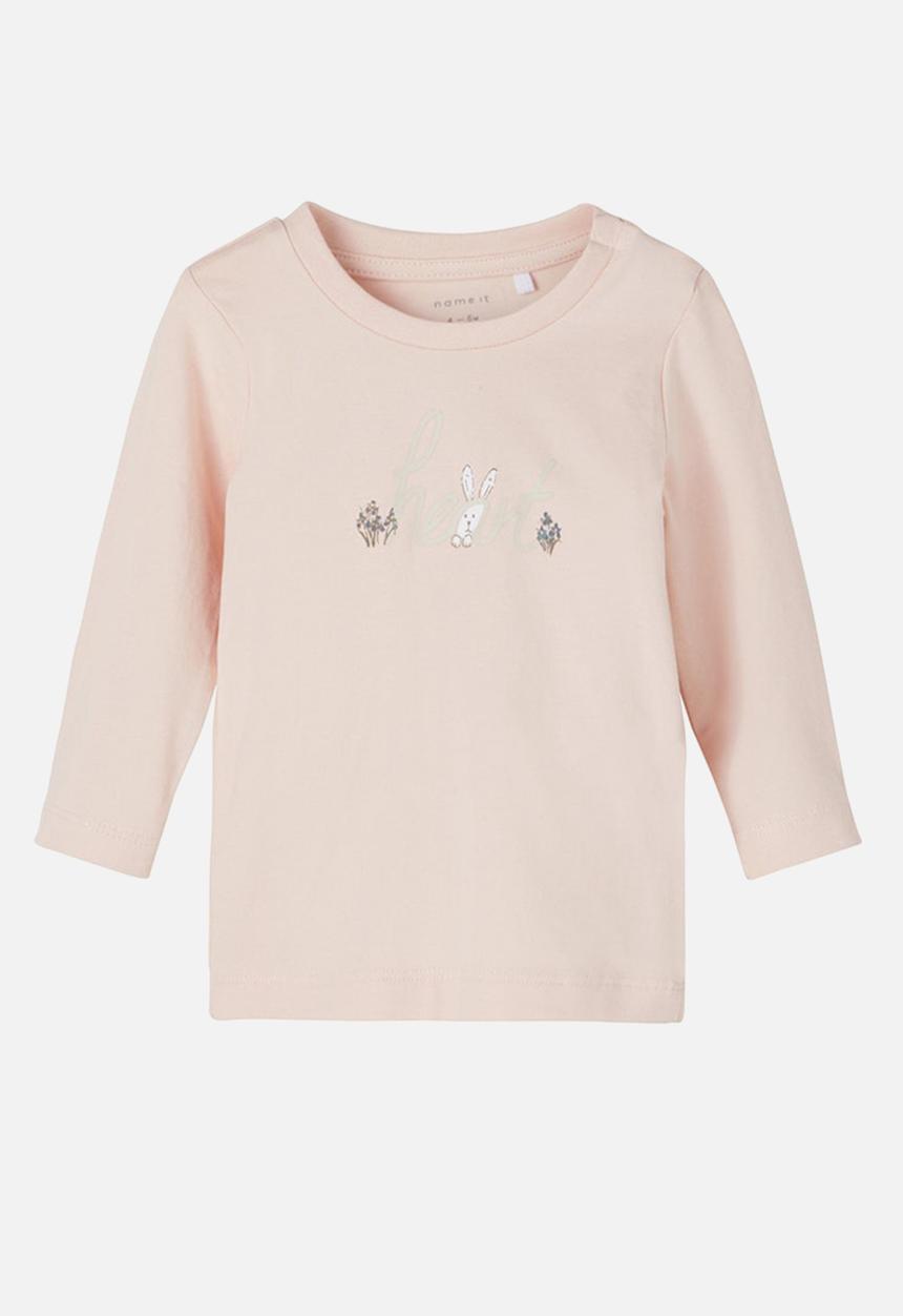 Name It - Tika long sleeve top - peach whip