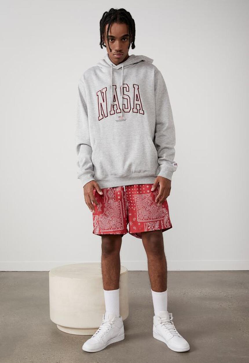 Factorie - Oversized nasa hoodie - grey