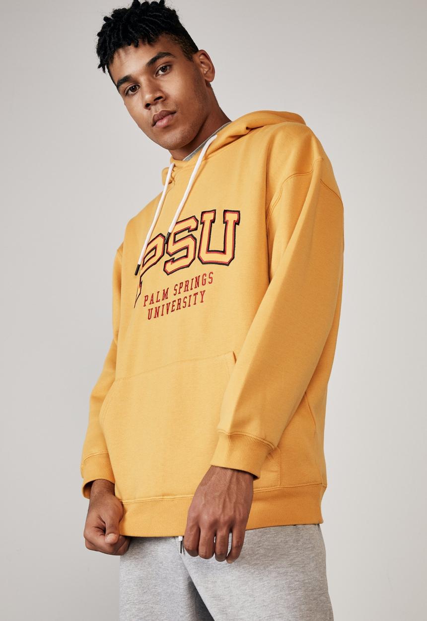 Factorie - Elite oversized hoodie - yellow