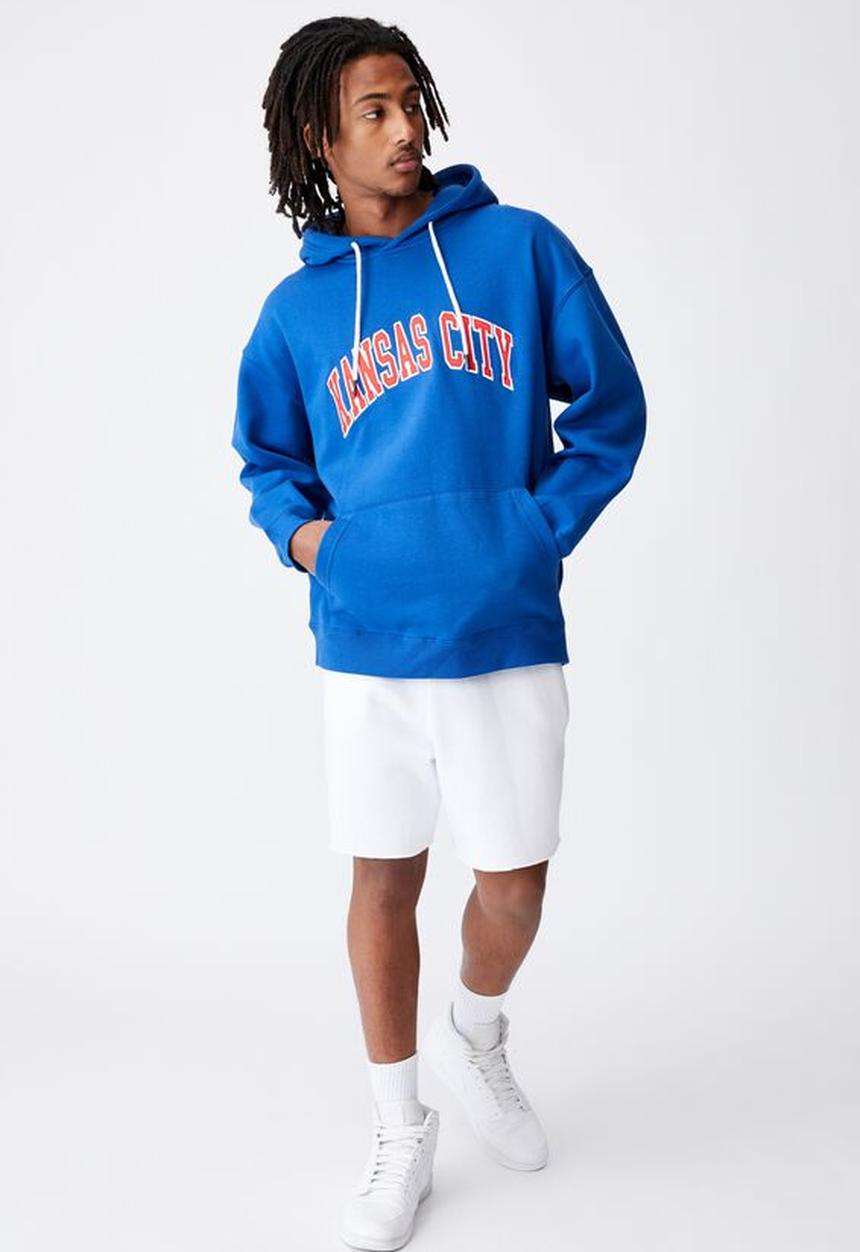 Factorie - Elite oversized hoodie - blue