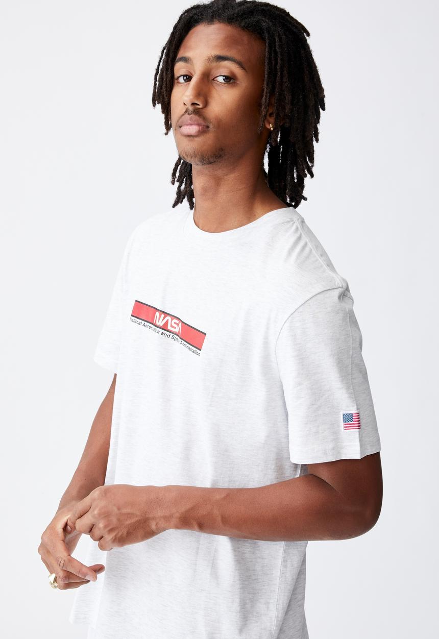 Factorie - Regular pop culture T-shirt - light grey