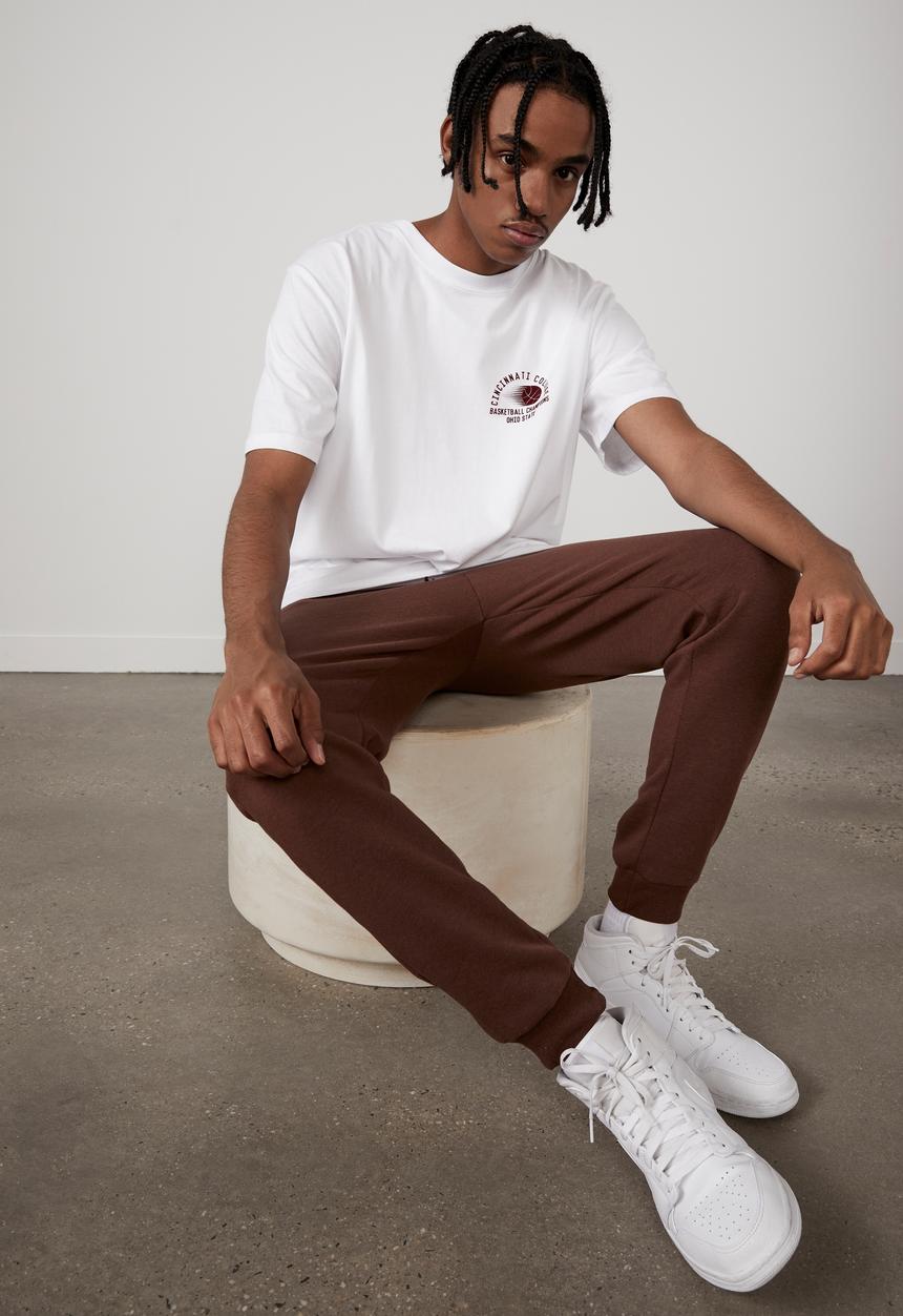 Factorie - Basic track pant - brown