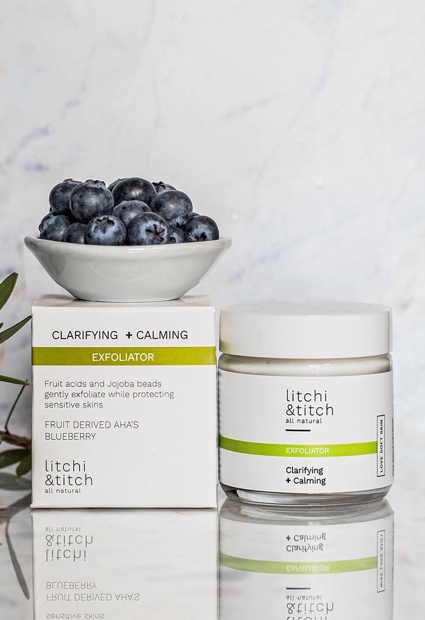 litchi&titch - Clarifying & Calming Face Exfoliator