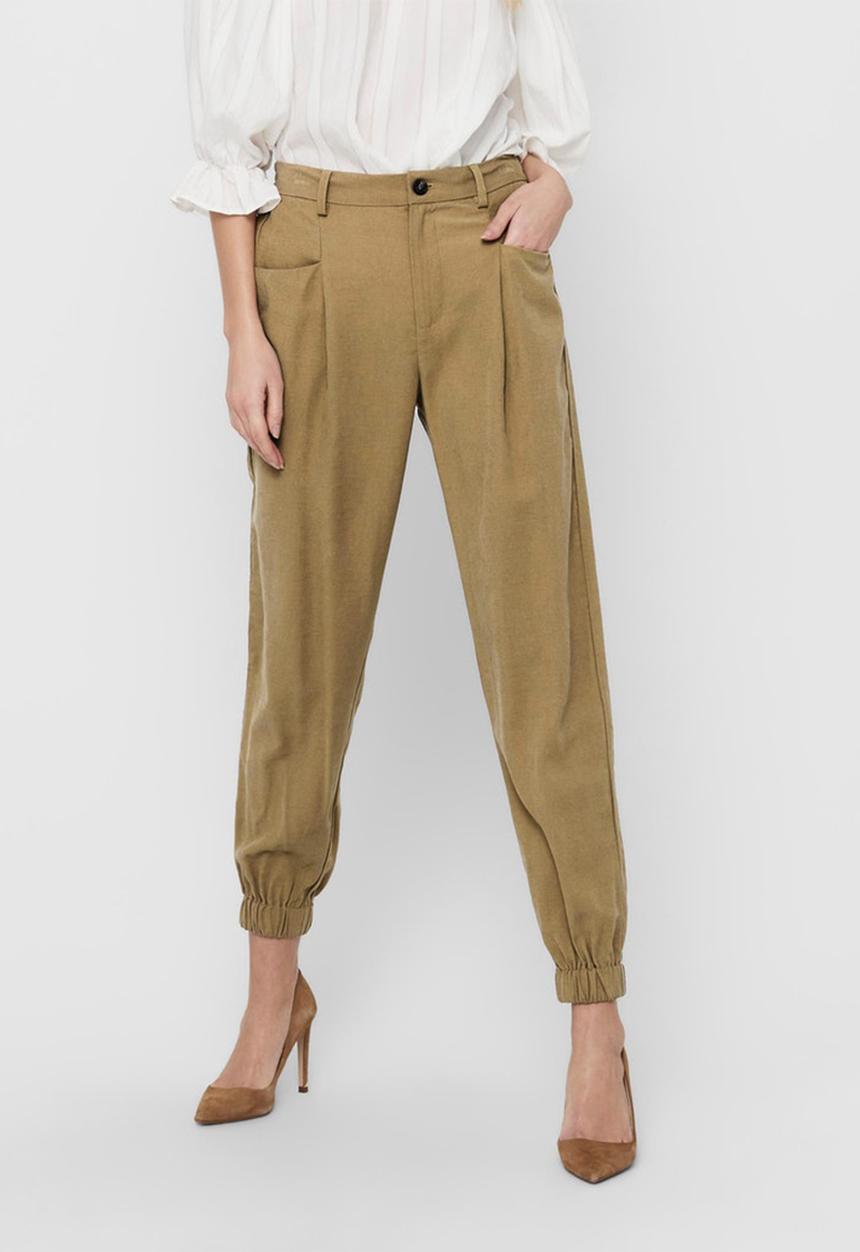 ONLY - Lemery mid smock pant - neutral 