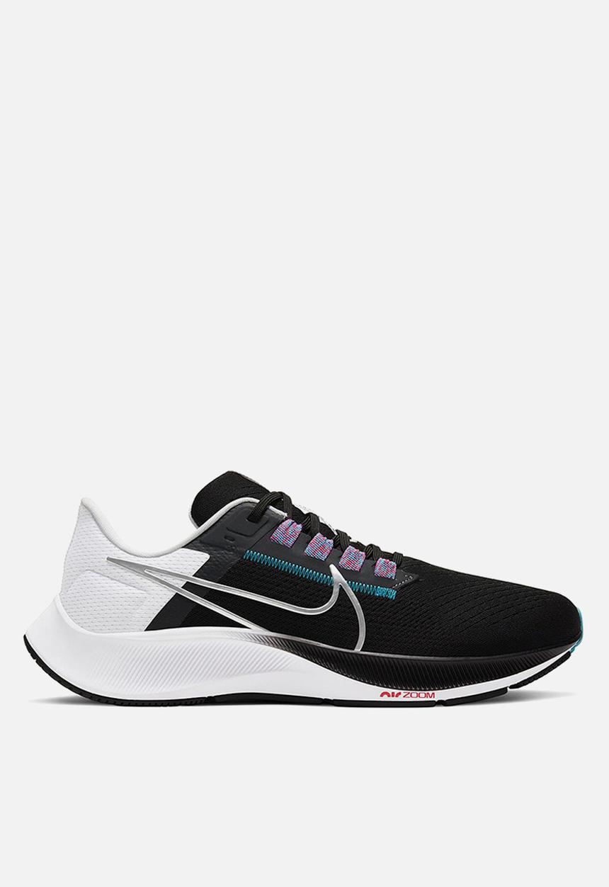 Nike - Air zoom pegasus 38 - black/metallic silver-white