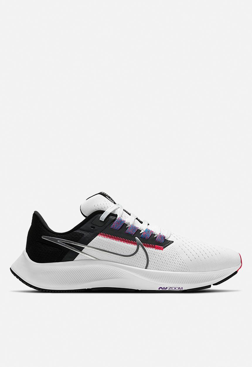 Nike - Air zoom pegasus 38 - white/metallic silver-black