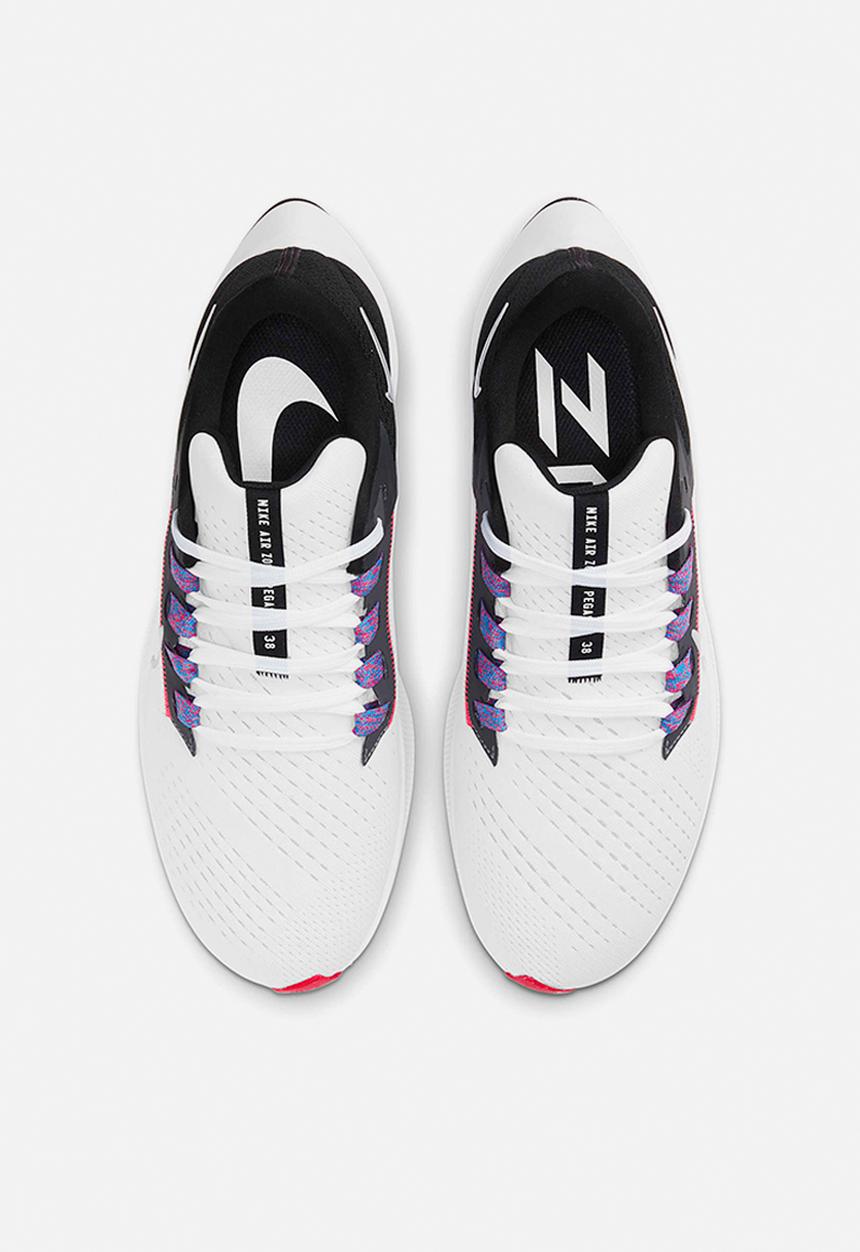 Nike - Air zoom pegasus 38 - white/metallic silver-black