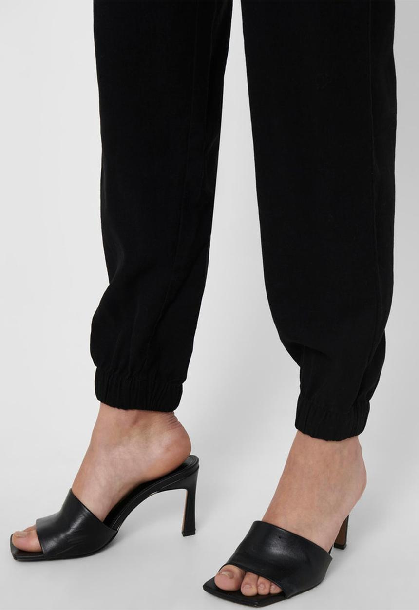 ONLY - Lemery mid smock pant - black